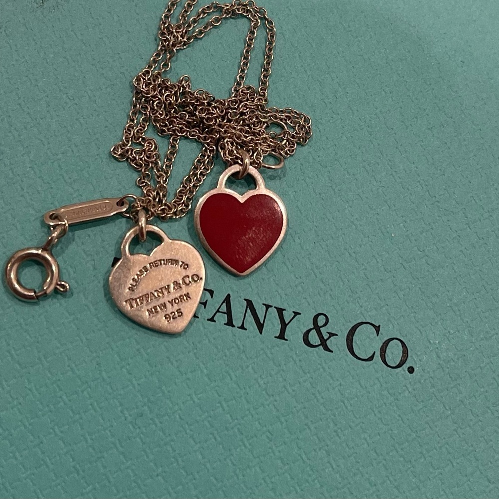 AUTHENTIC TIFFANY & CO RED NECKLACE